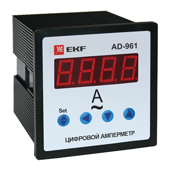 EKF PROxima Амперметр AD-961 цифровой на панель (96х96) однофазный