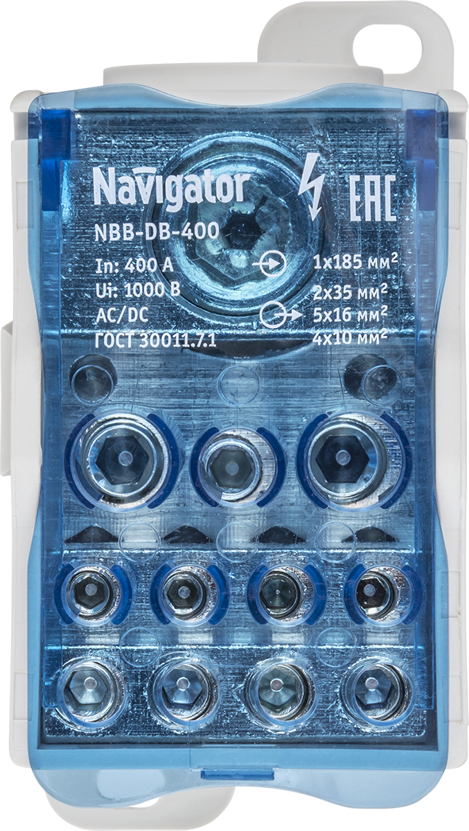Navigator Блок распределительный 61 082 NBB-DB-400 (1 шт/упак)