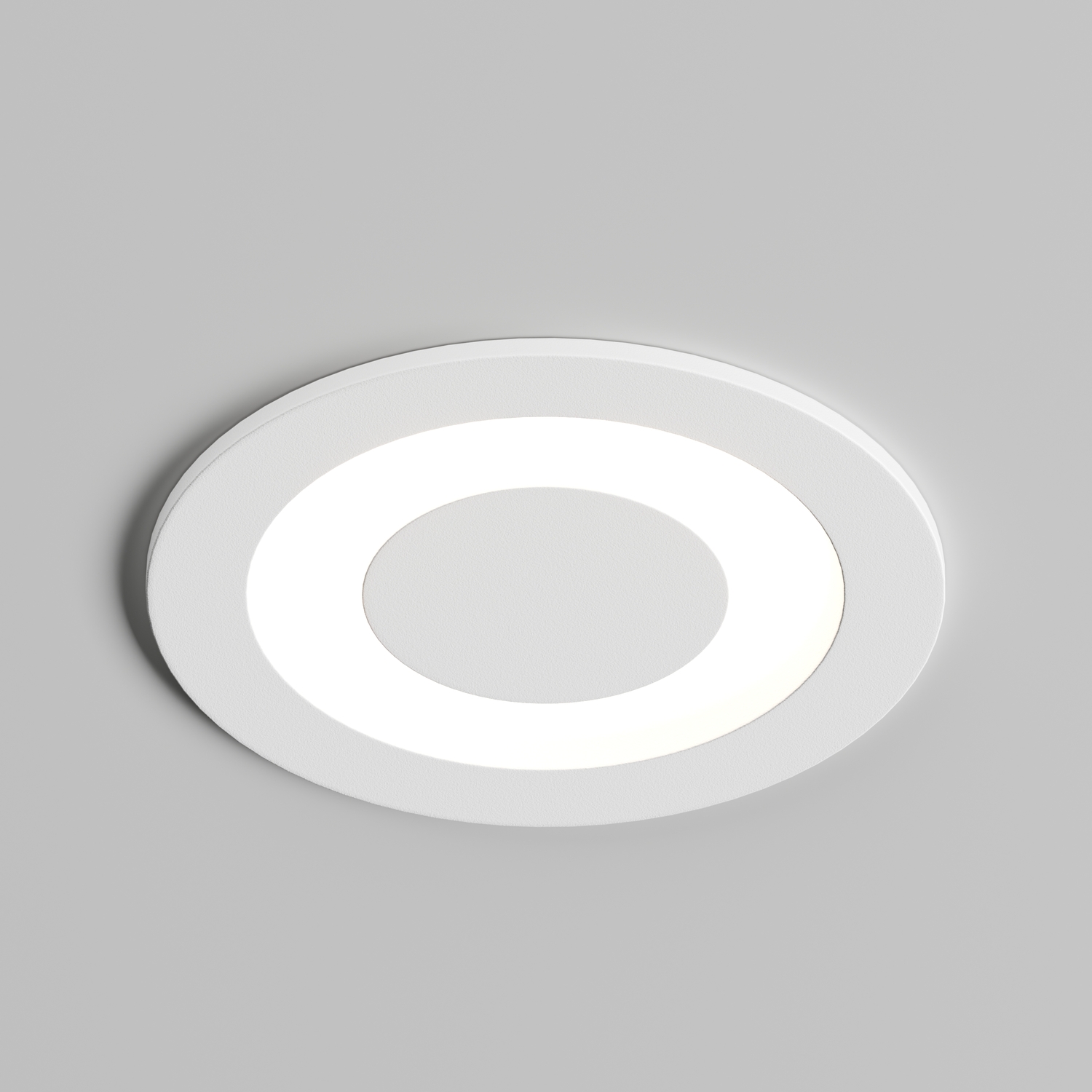 DK2700-WH Встраиваемый светильник, IP 20, 7 Вт, LED 3000, белый, алюминий