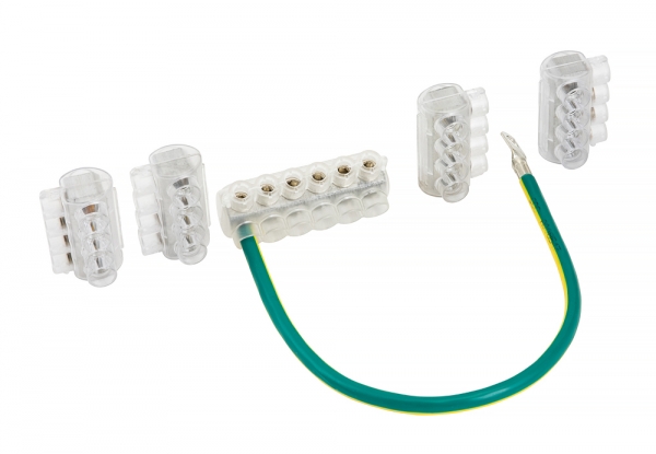 EKF PROxima Комплект клеммников SV15 3x KE10.1 + 1x KE10.3 (Al 10-35 / Cu 1.5-25) для сетей уличного освещения