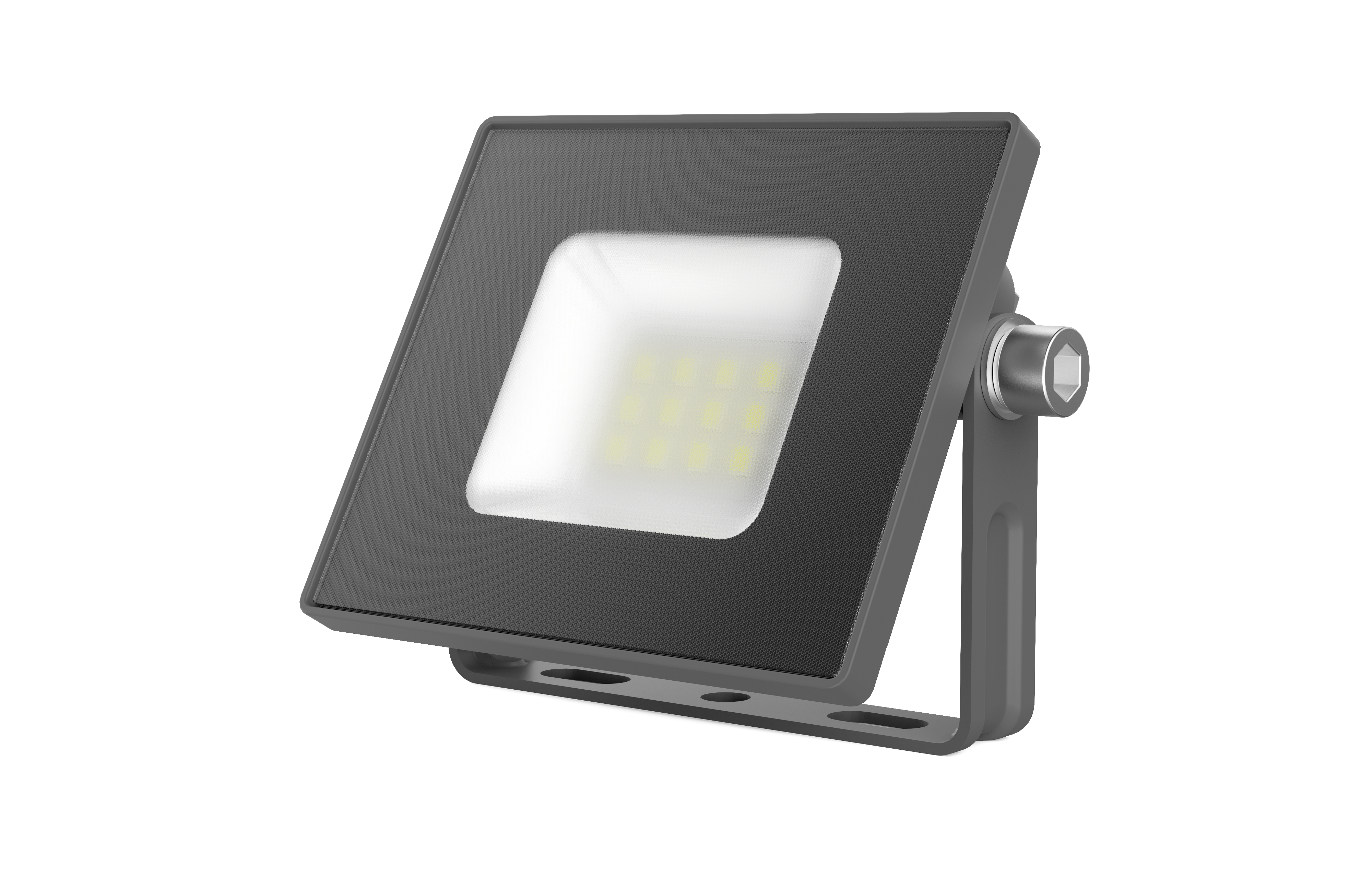 Прожектор Gauss BASIC 10W 820lm 6500K 200-240V IP65 графитовый LED 1/20