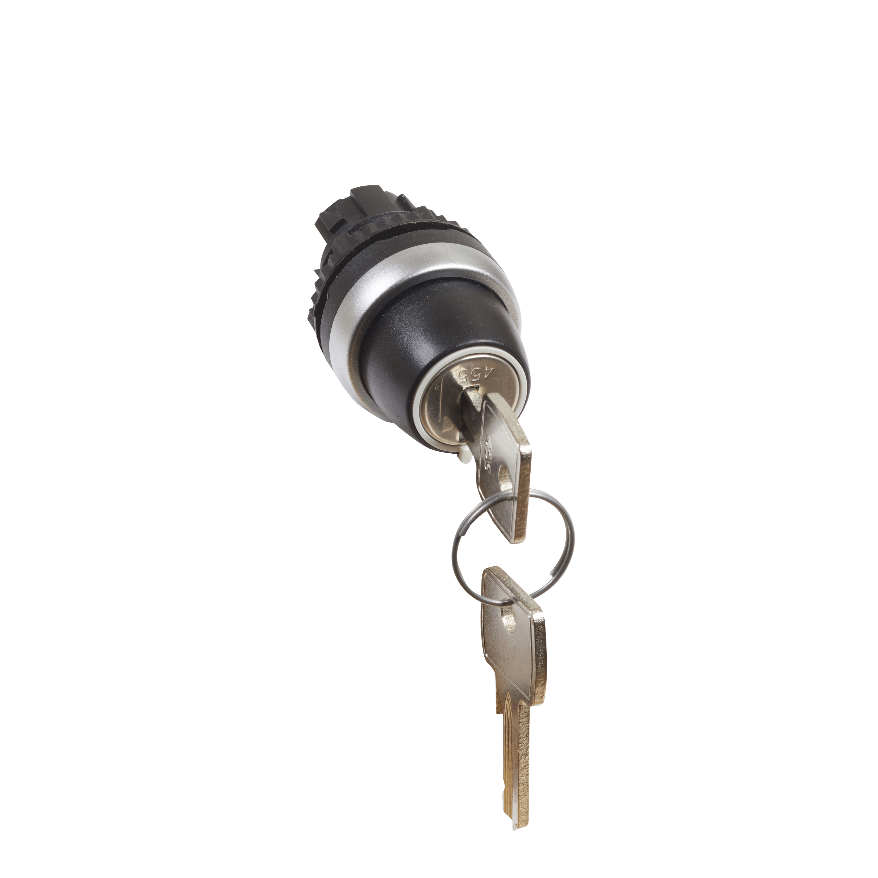 Legrand Osmoz Ключ, ручка черная, 2 положения с фиксацией 45°